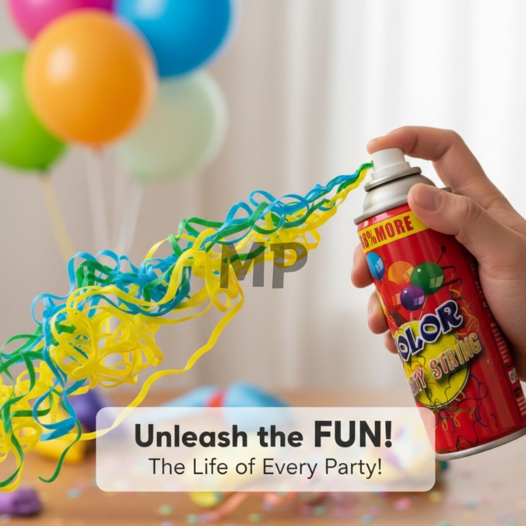 Jual Crazy string/Party Sling spray/Party String/ String Spray 250ML ...