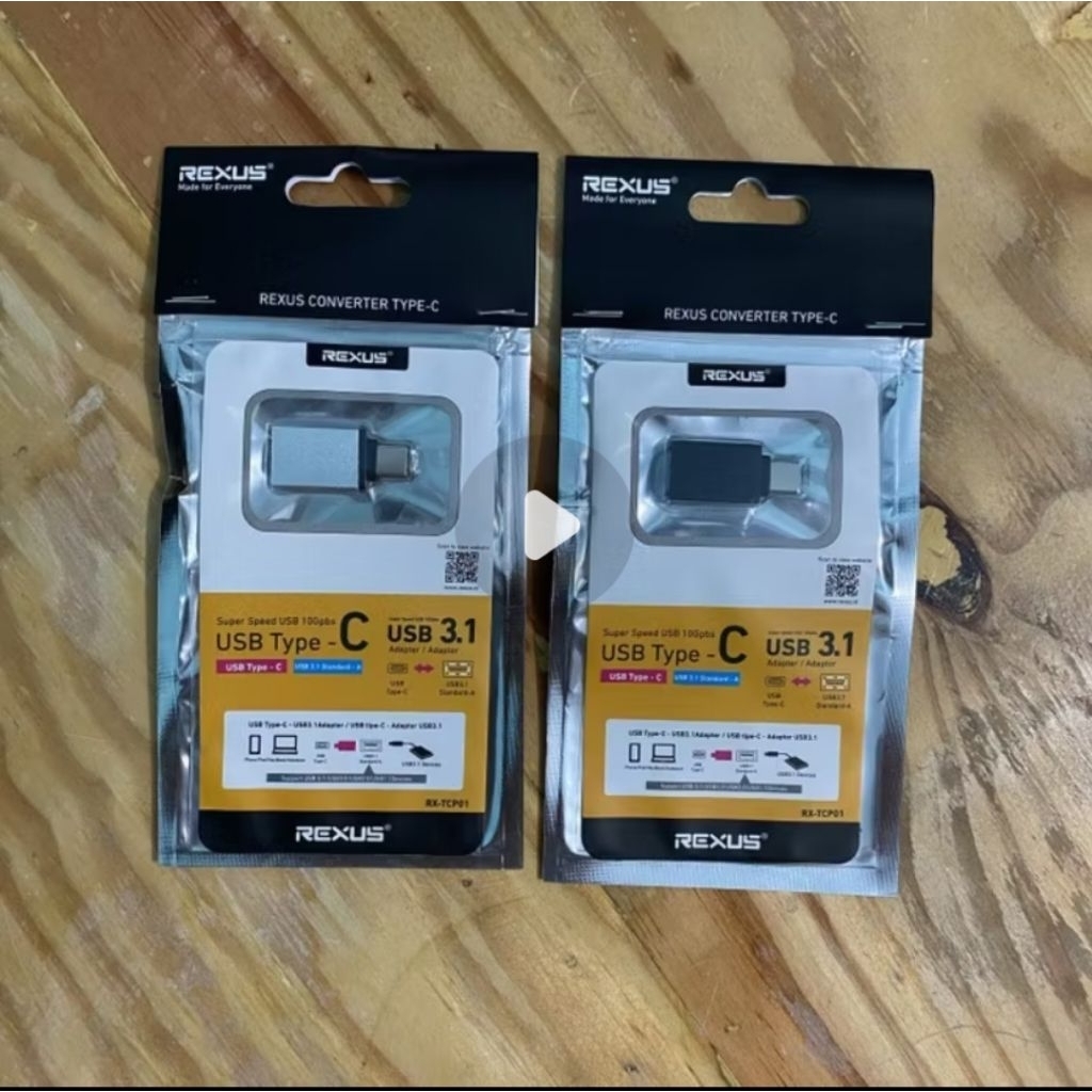 Jual Rexus TCP01 Usb to Type C Converter OTG | Shopee Indonesia