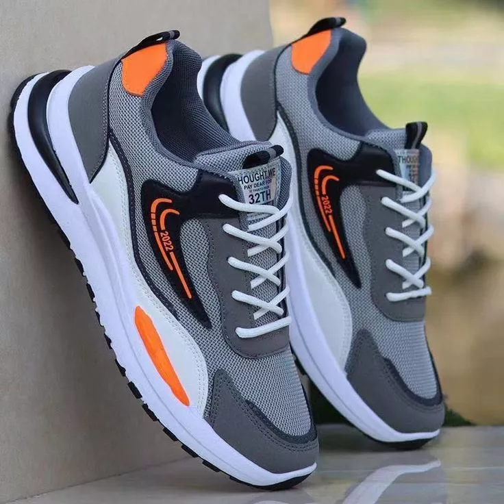 Sepatu Pria Trendy Sneakers Sport Casual Running - Samping