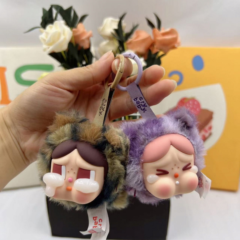 Jual CRY BABY CAT Gantungan Kunci Keychain Cry Baby Wild But Cutie ...