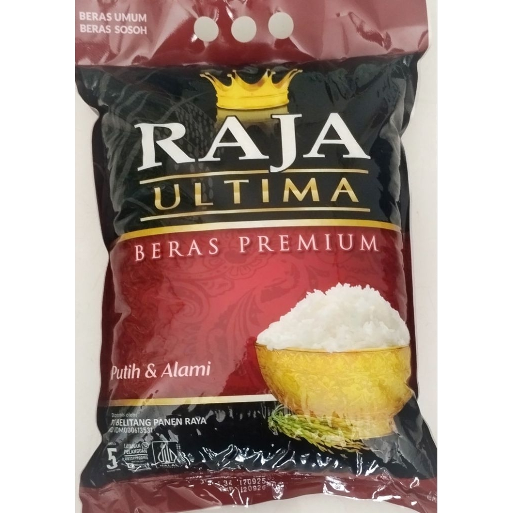 Jual Beras Premium Raja Ultima 5kg | Shopee Indonesia
