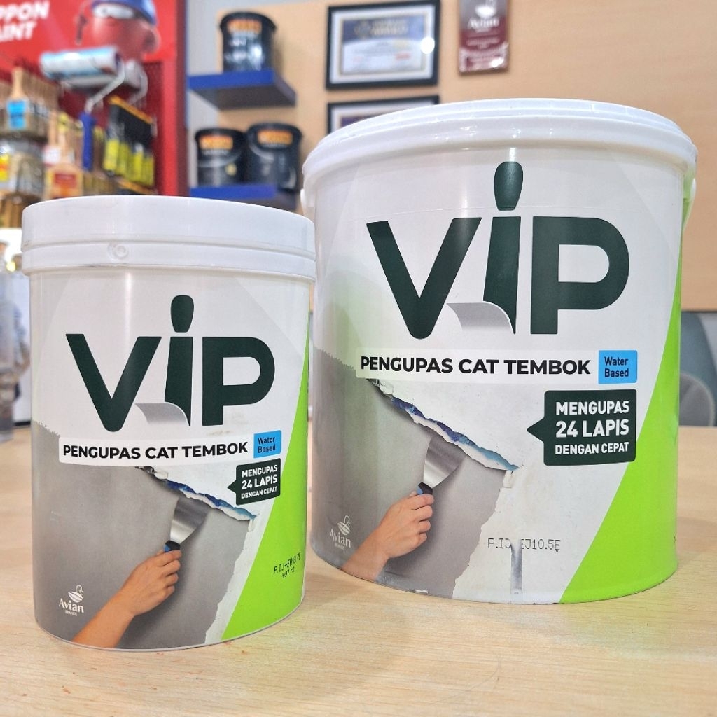 Jual Avian VIP Paint Remover water based / pengupas cat tembok | Shopee ...
