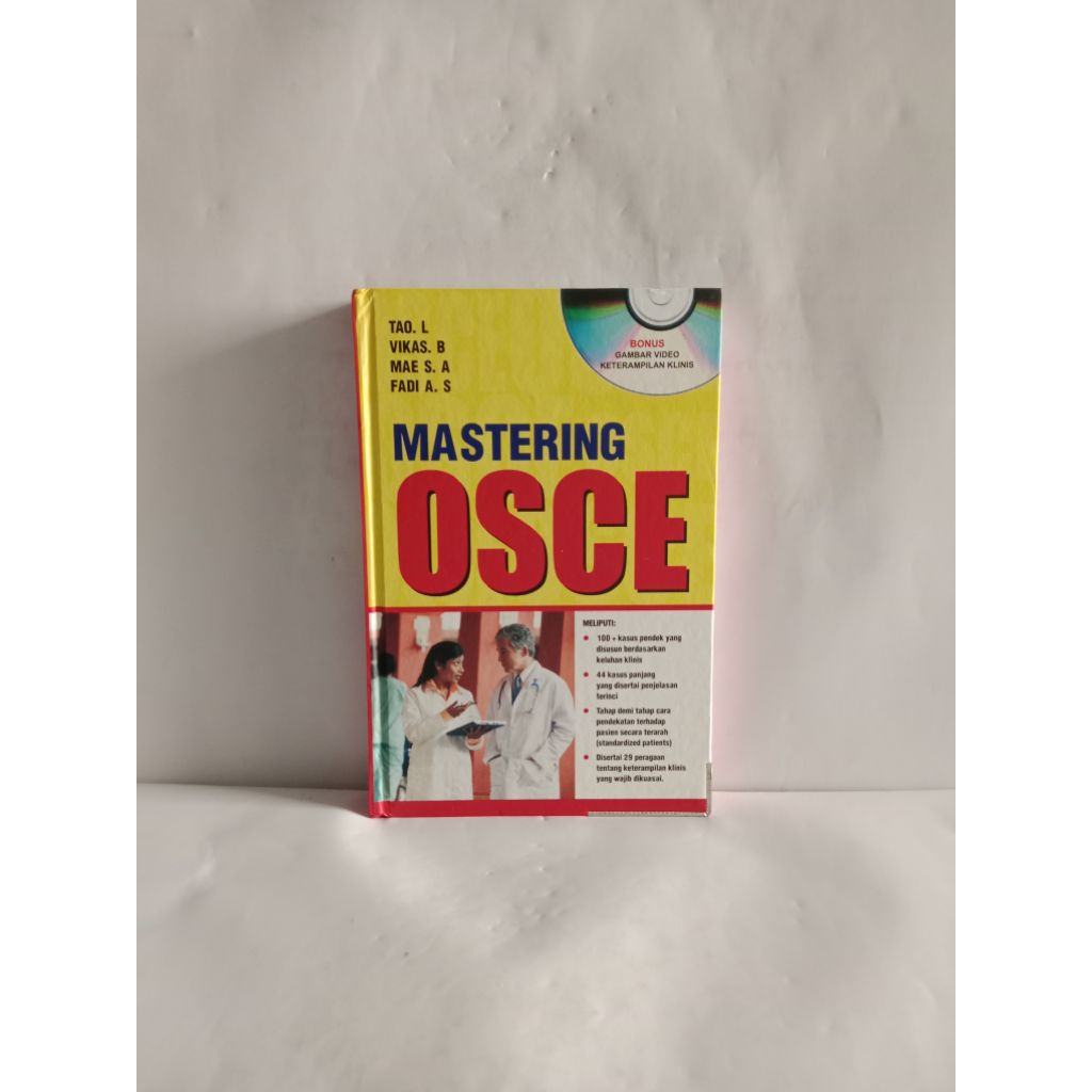 Jual BUKU ORIGINAL MASTERING OSCE oleh TAO. L, VIKAS, B, MAE SA. FADI A ...