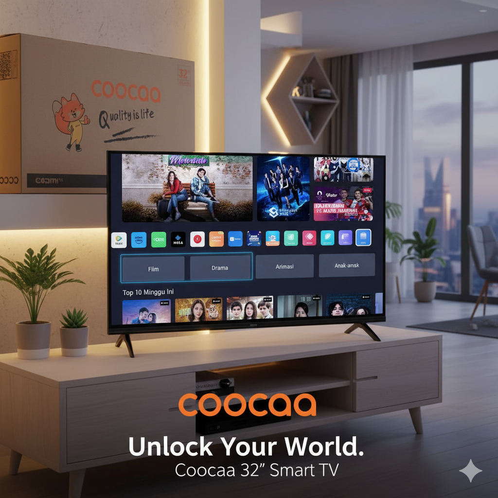 Jual TV Coocaa 32 Inch Terlengkap & Harga Terbaru Agustus 2026 | Shopee ...
