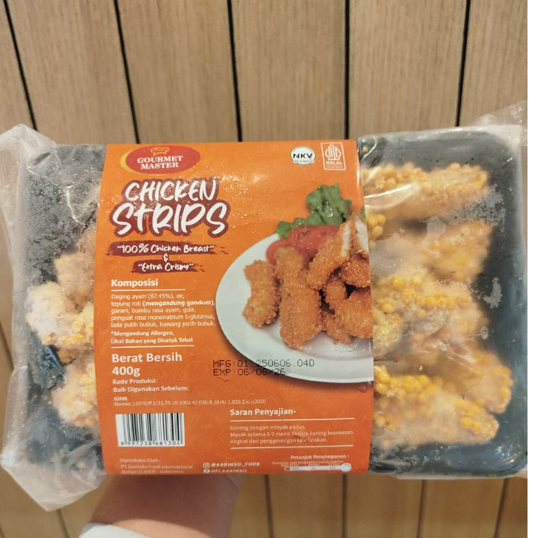 Jual GOURMET MASTER CHICKEN STRIP 400G | Shopee Indonesia