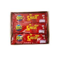 Jual BISKUIT RITZ CRACKERS CHEESE SANDWICH SNACK BISKUIT RENYAH KEJU ...