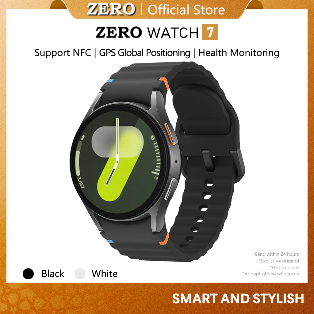 [Support NFC] Zero Watch7 Smartwatch GPS Full Touch Screen Weather  Synchronization Waterproof lP68 Bluetooth Phone Call Health Monitoring IOS 