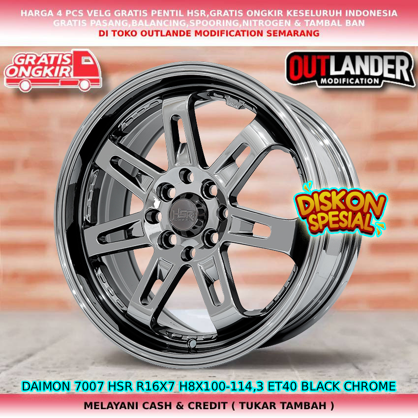 Jual Velg racing ring16 velg mobil Picanto|Rio|March|Mirage|Splash| dll ...