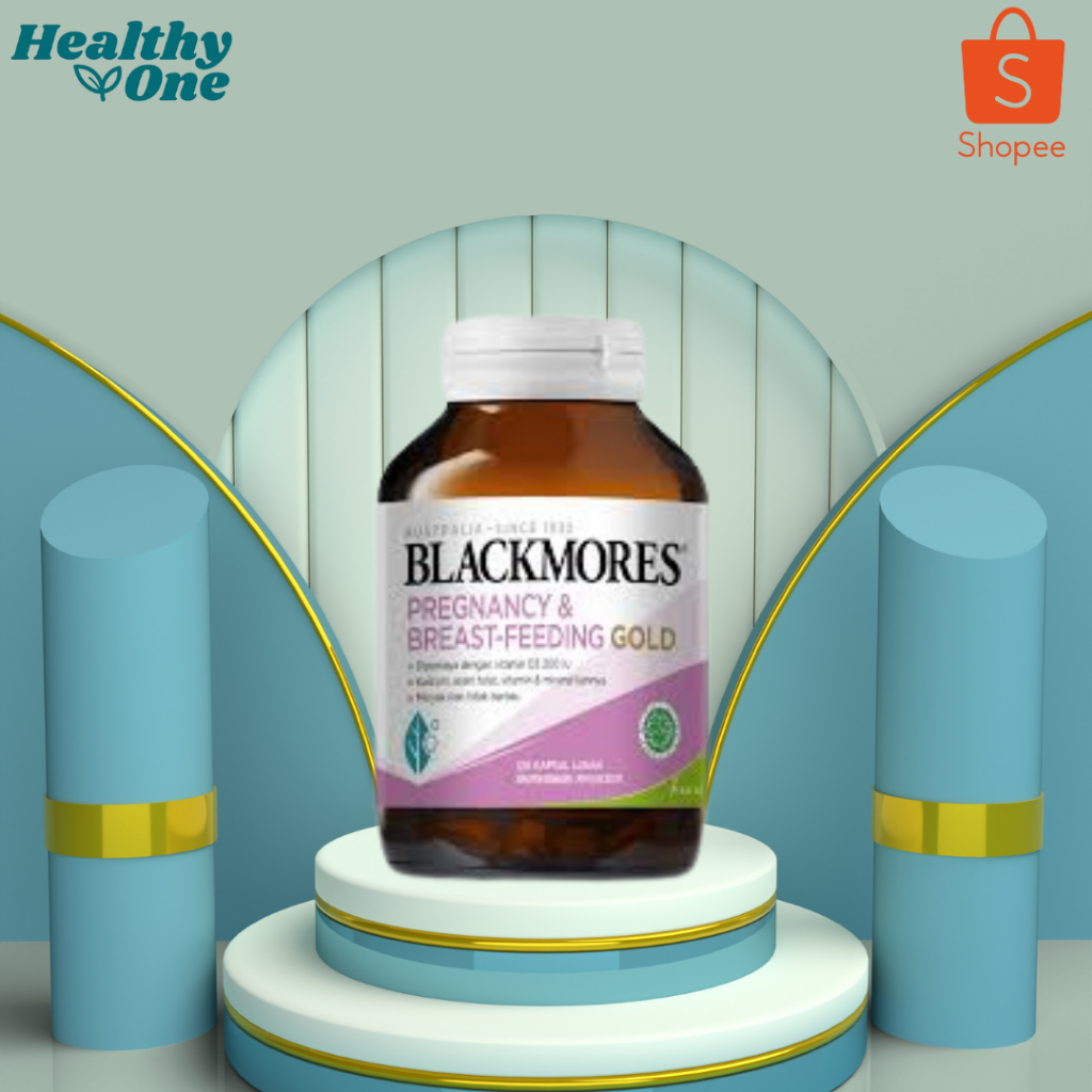 Jual BLACKMORES PREGNANCY & BREAST FEEDING GOLD 1 BOTOL ISI 120 TABLET ...