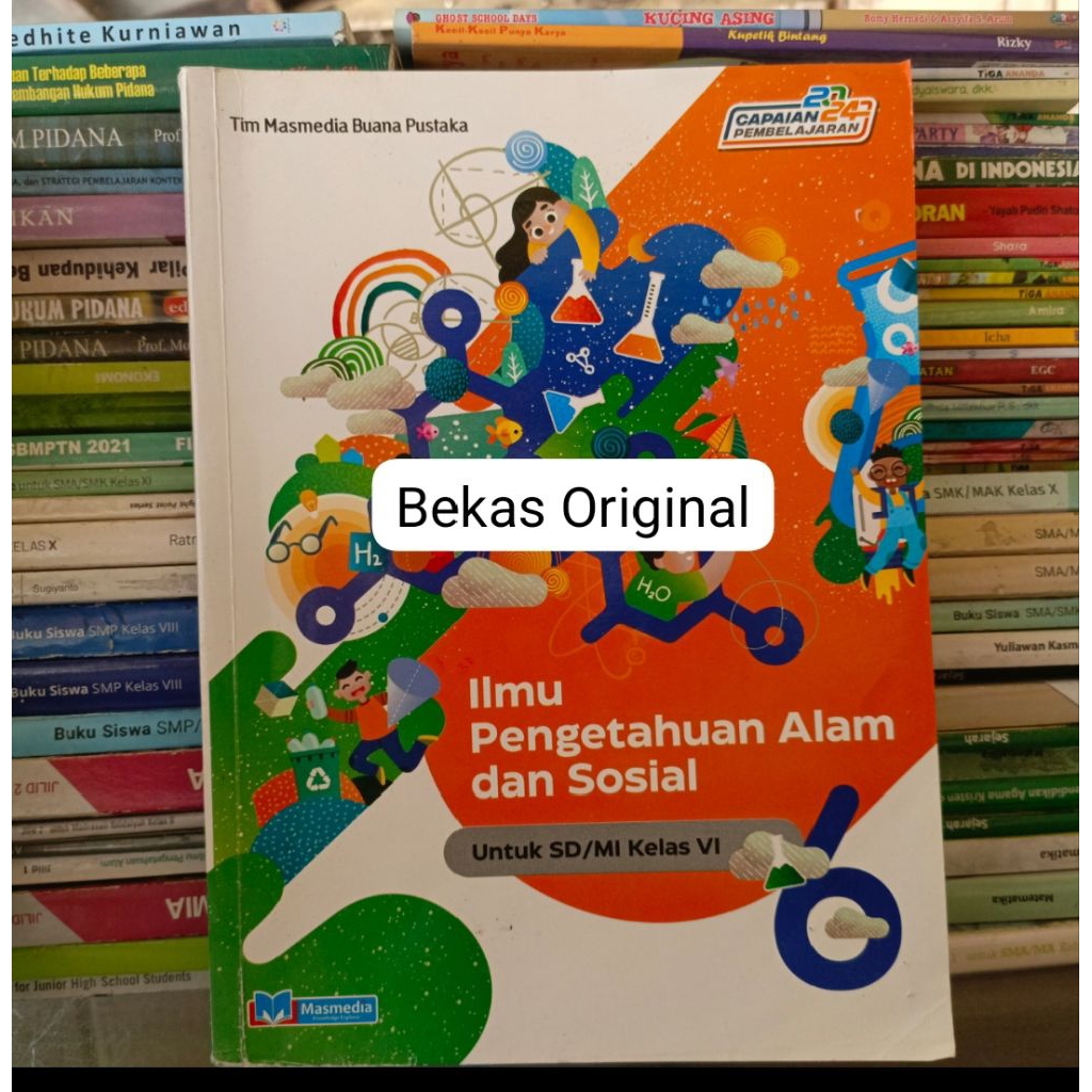 Jual Ilmu Pengetahuan Alam dan Sosial SD Kelas 6 Penerbit Masmedia ...