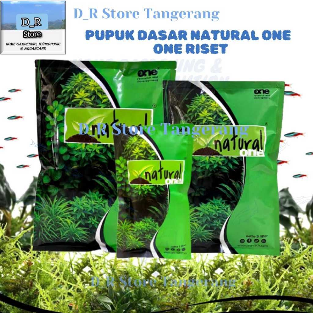 Pupuk Dasar Natural One Aquascape DR TGR