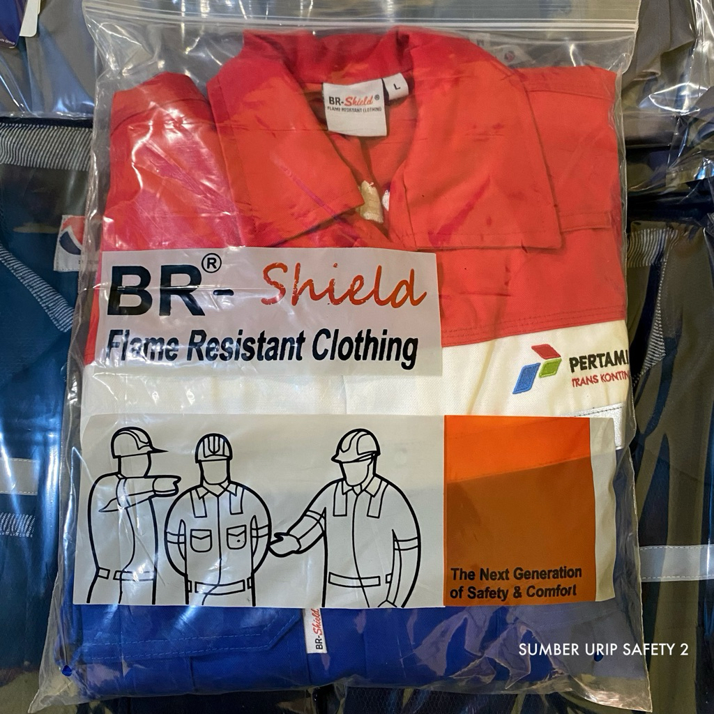 Jual Wearpack Coverall BR-SHIELD Pertamina Trans Kontinental ...