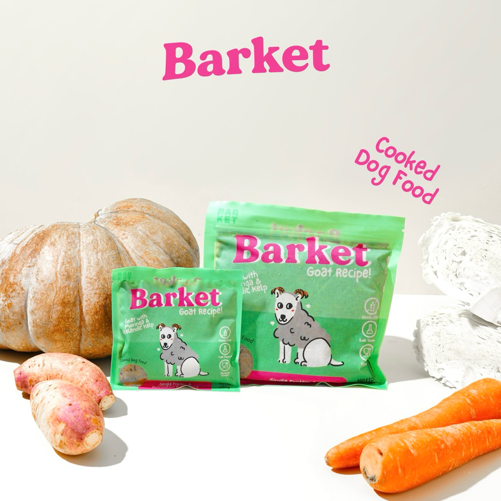 Jual Barket Goat Cooked Dog Food | Makanan Anjing Matang Kambing | 100g ...
