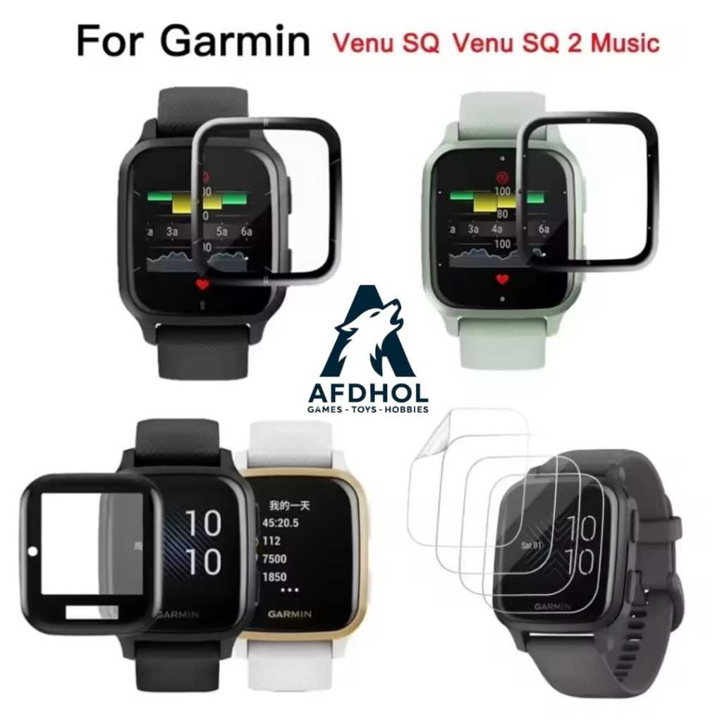 Custodia TPU Trasparente Antiurto Con Protezione Schermo Per Garmin Venu SQ