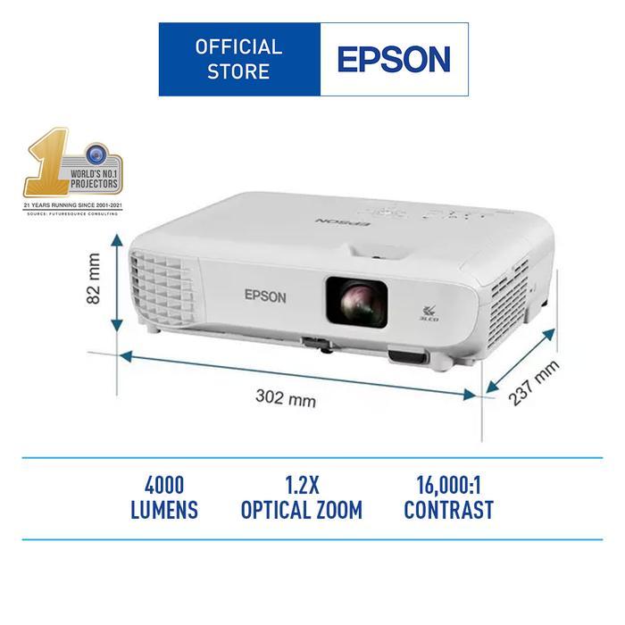 Epson projector EB W53 WXGA 4000 Lumens (4)