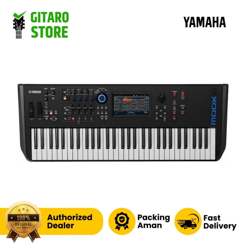 Jual Keyboard Yamaha Modx6+ Modx 6+ Keyboard Synthesizer Original ...