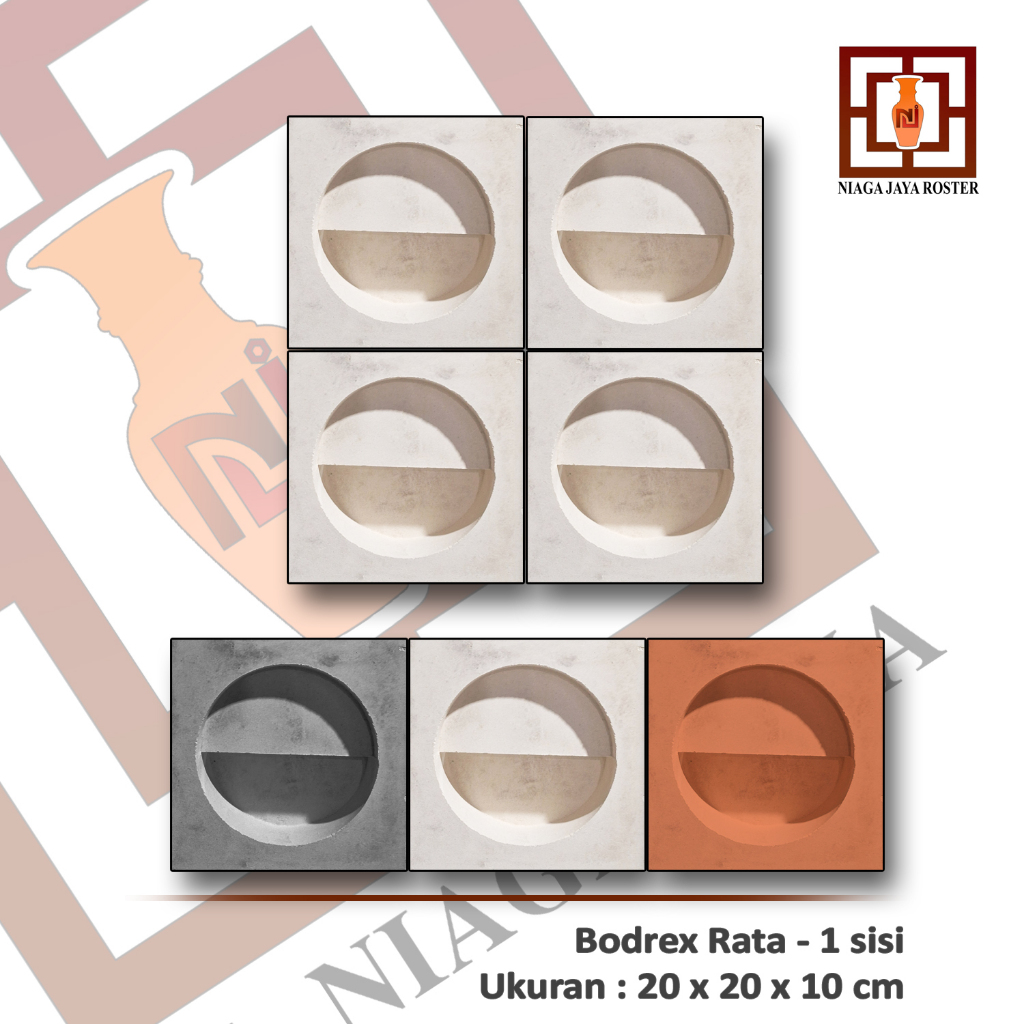 Jual NIAGA JAYA ROSTER - Roster Beton Minimalis Ukuran 20x20cm, Loster ...