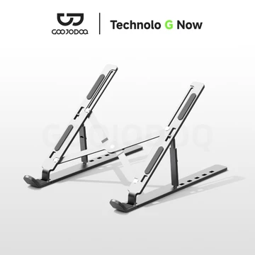 Goojodoq Stand Laptop Lipat Bahan Aluminum Alloy Untuk Macbook Pro