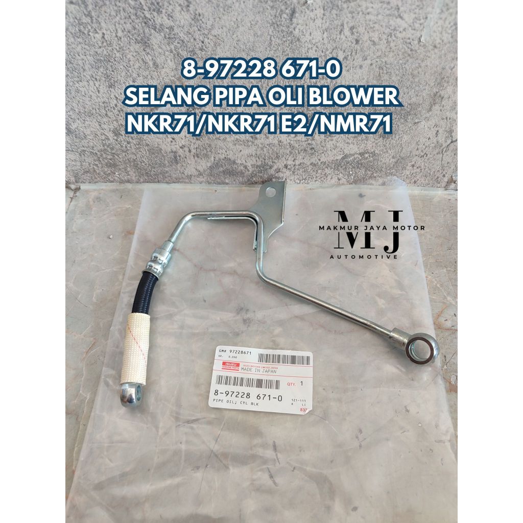 Jual PIPA OLI DINAMO AMPERE SELANG BLOWER ISUZU ELF NKR71/ E2 /NMR71 (8 ...