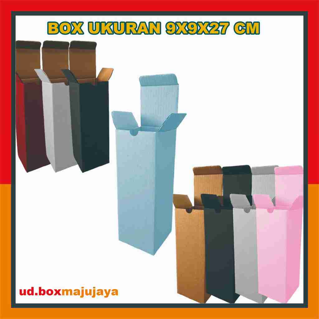 Jual Box 9x9x27 cm / Box Sloop / Box Tumbler | Shopee Indonesia