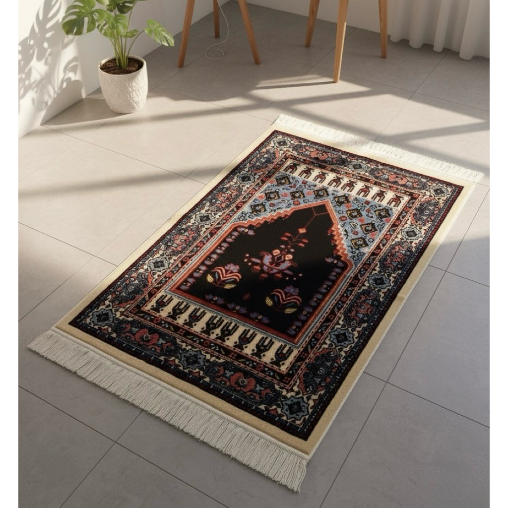Sajadah Bulu Yakar KARPET Turki Turkiye Turkey Turky / Sajadah  Tebal Besar Premium Berkualitas z1