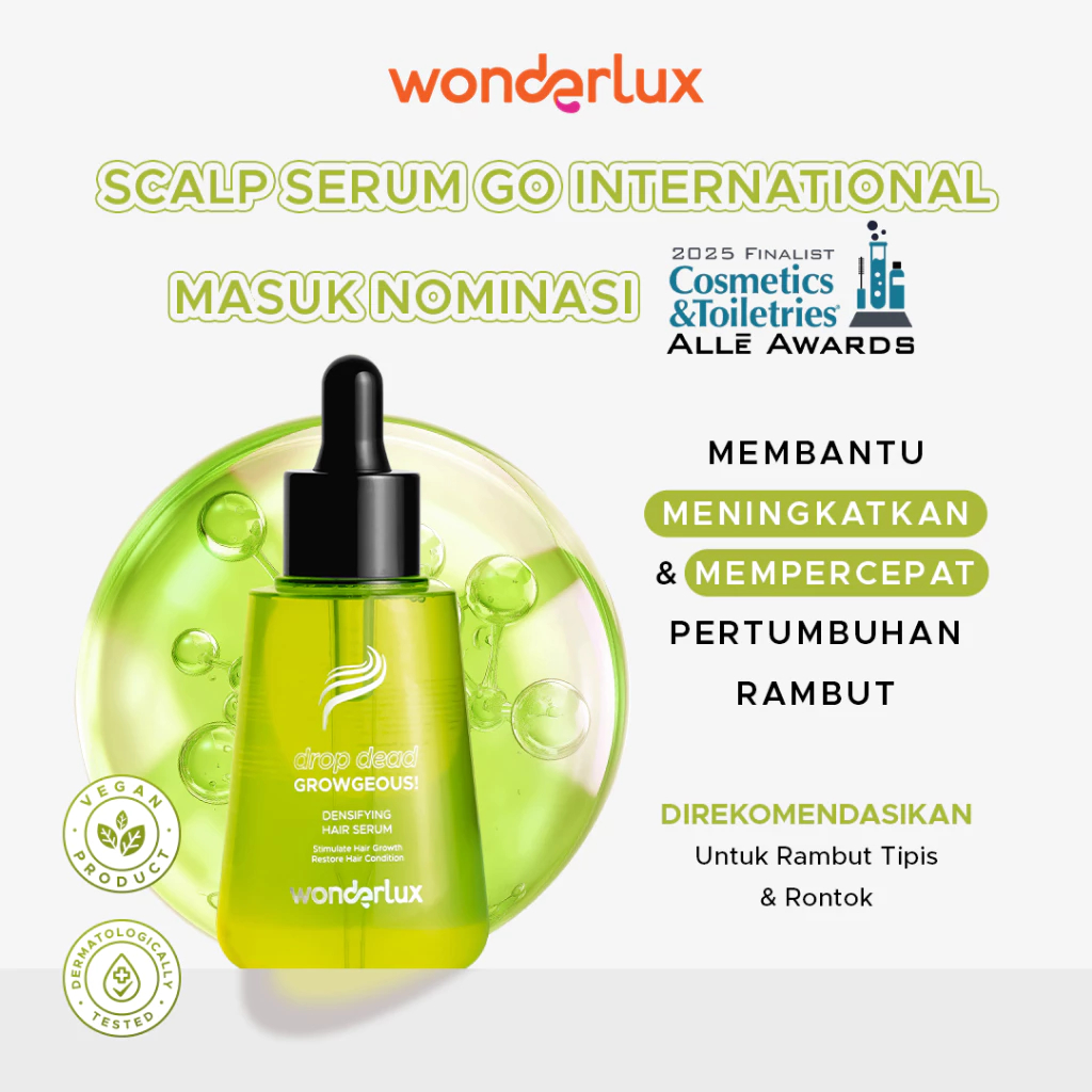 Jual Wonderlux Drop Dead Growgeous! Densifying Hair Serum Hair Growth ...