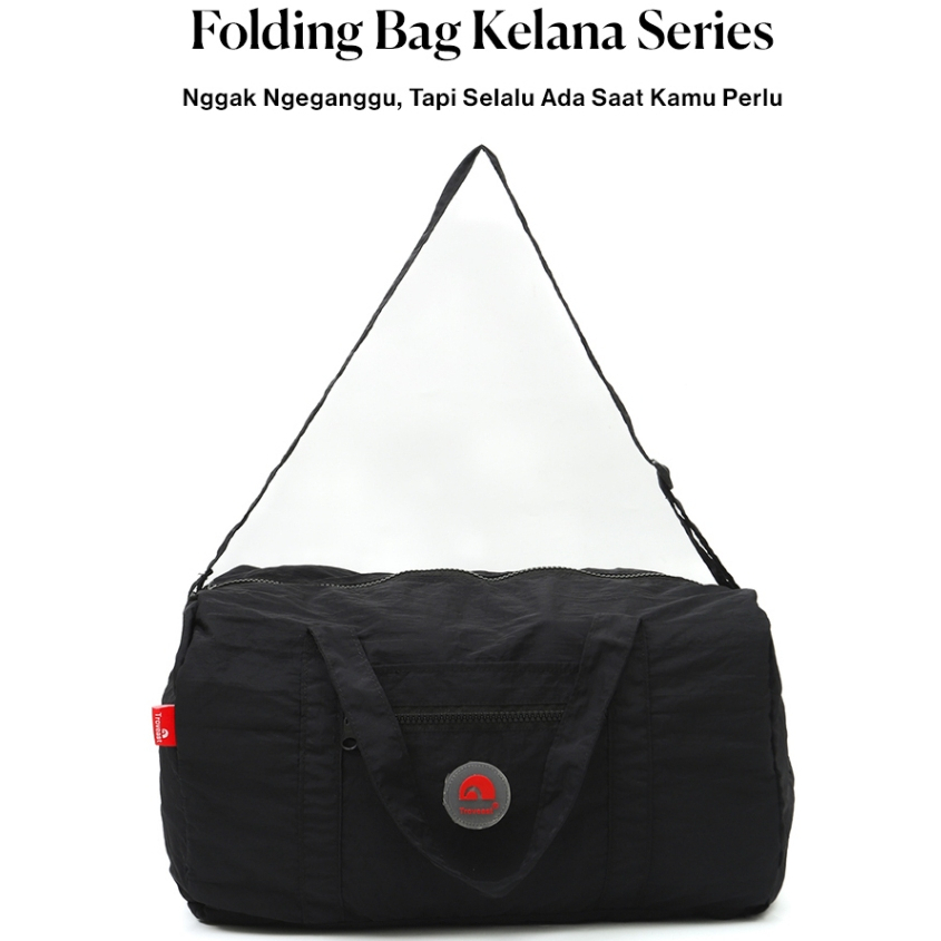 Jual Troveast Folding Bag Travelbag Lipat Kelana Series Black | Shopee ...