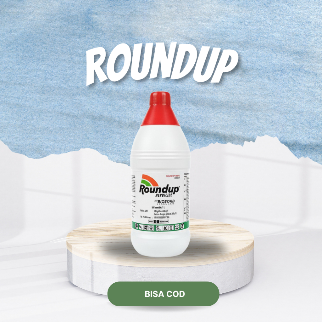 Jual Roundup 486 SL 1 L - Herbisida Original Nufram | Obat Rumput Gulma ...