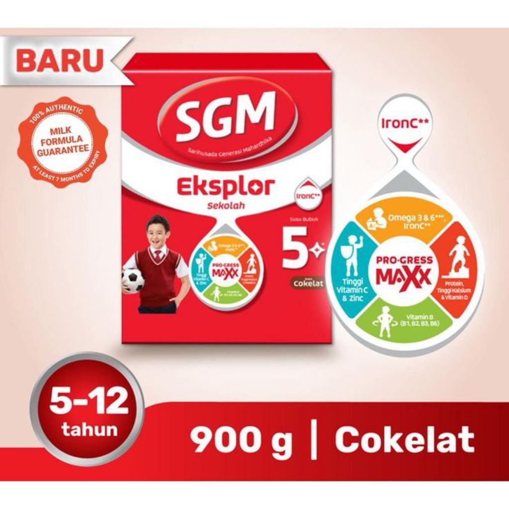 Jual SGM Explore 5+ rasa Madu dan Coklat 900g | Shopee Indonesia