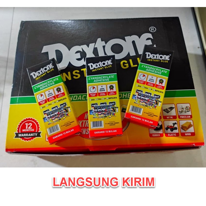 Jual DEXTONE LEM INSTANT GLUE 15 GR DEXTONE LEM KOREA 15GR DEXTONE LEM ...