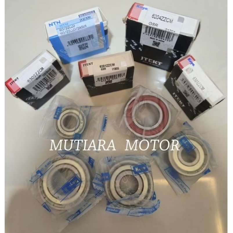 Jual BEARING SET RASIO BEAT CARBU BEAT FI ESP 2008-2018 6201 6301 6302 ...