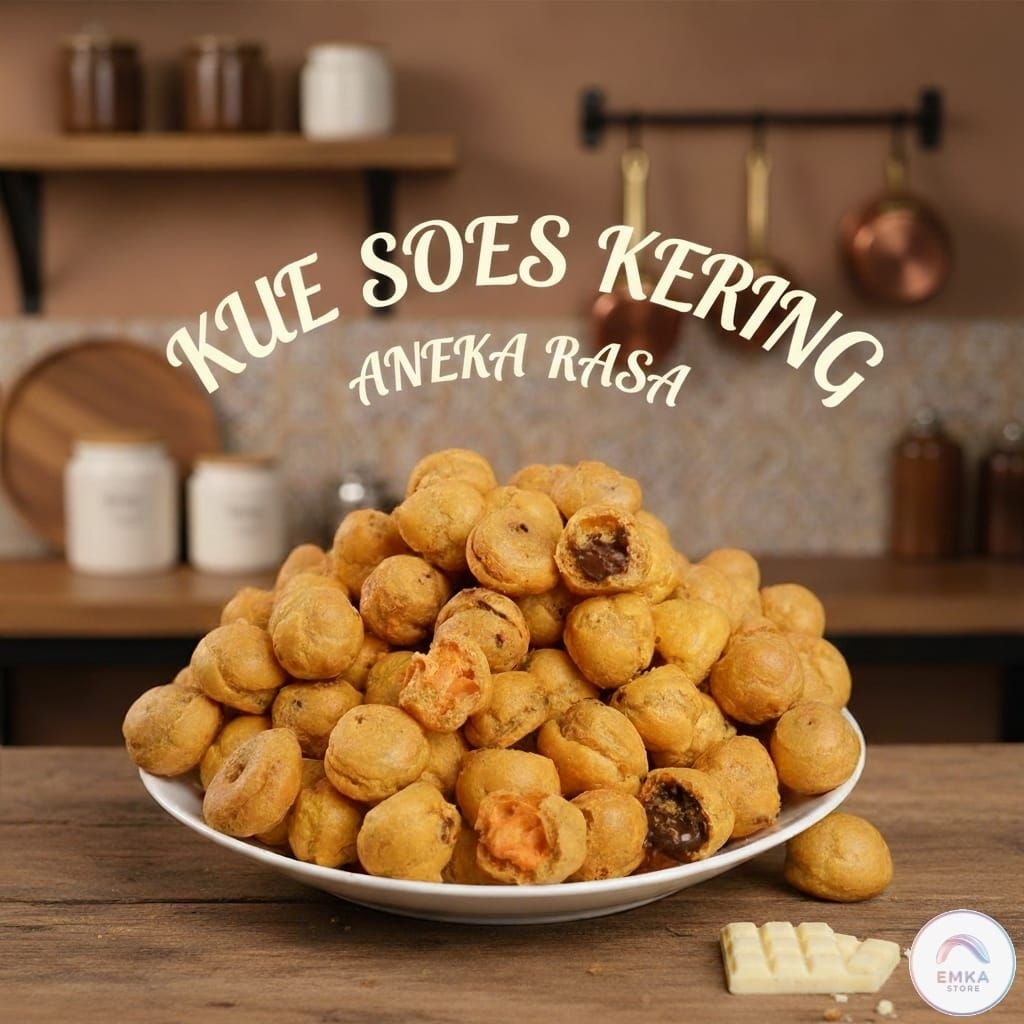 Jual ANEKA SOES KERING MURAH BANYAK RASA - CEMILAN MAKANAN RINGAN MANIS ...
