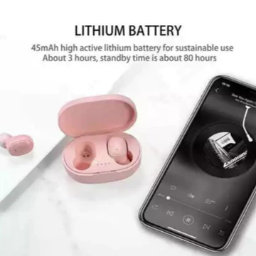 Headset Bluetooth 5.2 A6s TWS Portable Handsfree BT Wireless Hf Sport In Earphone