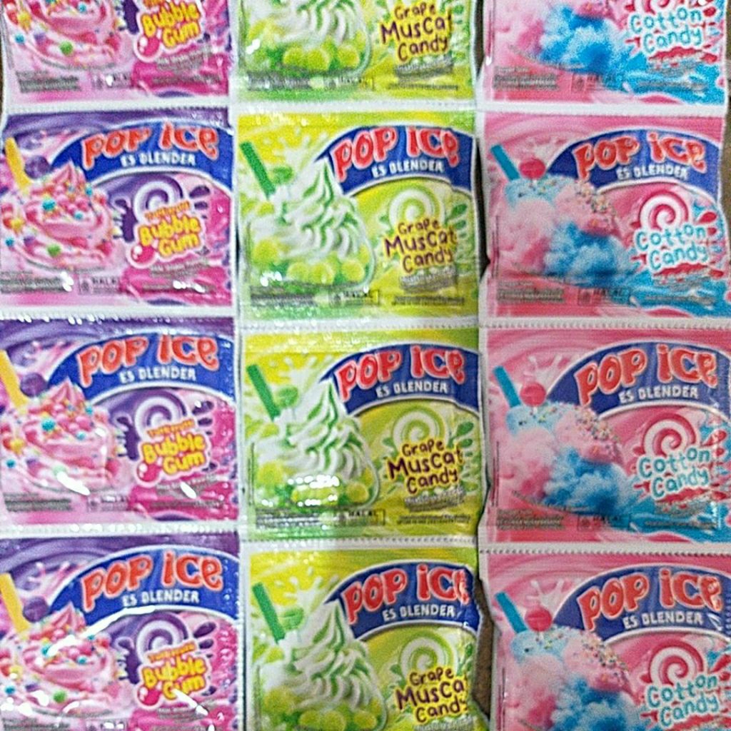 Jual Minuman Pop Ice aneka rasa es renteng @23gr/BARU grapemuscat ...