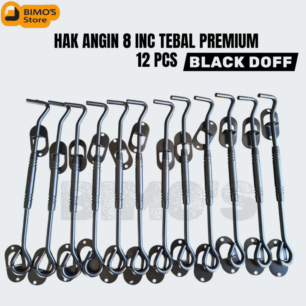 Hak Angin Jendela Rumah 8 inch 20cm 12pcs/1lusin Penyangga Jendela