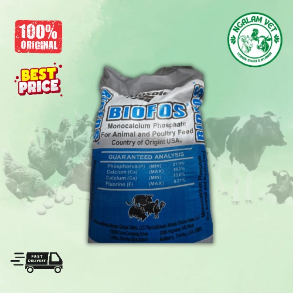 Jual Biofos Monocalcium Phospate MCP ( 50Kg ) - Feed additive MCP ...