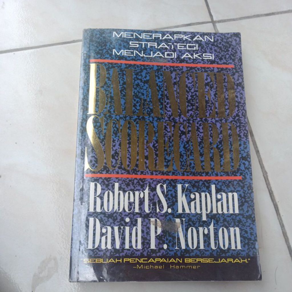 Jual Buku Balanced scorecard - Robert S.kaplan & David p.Norton ...