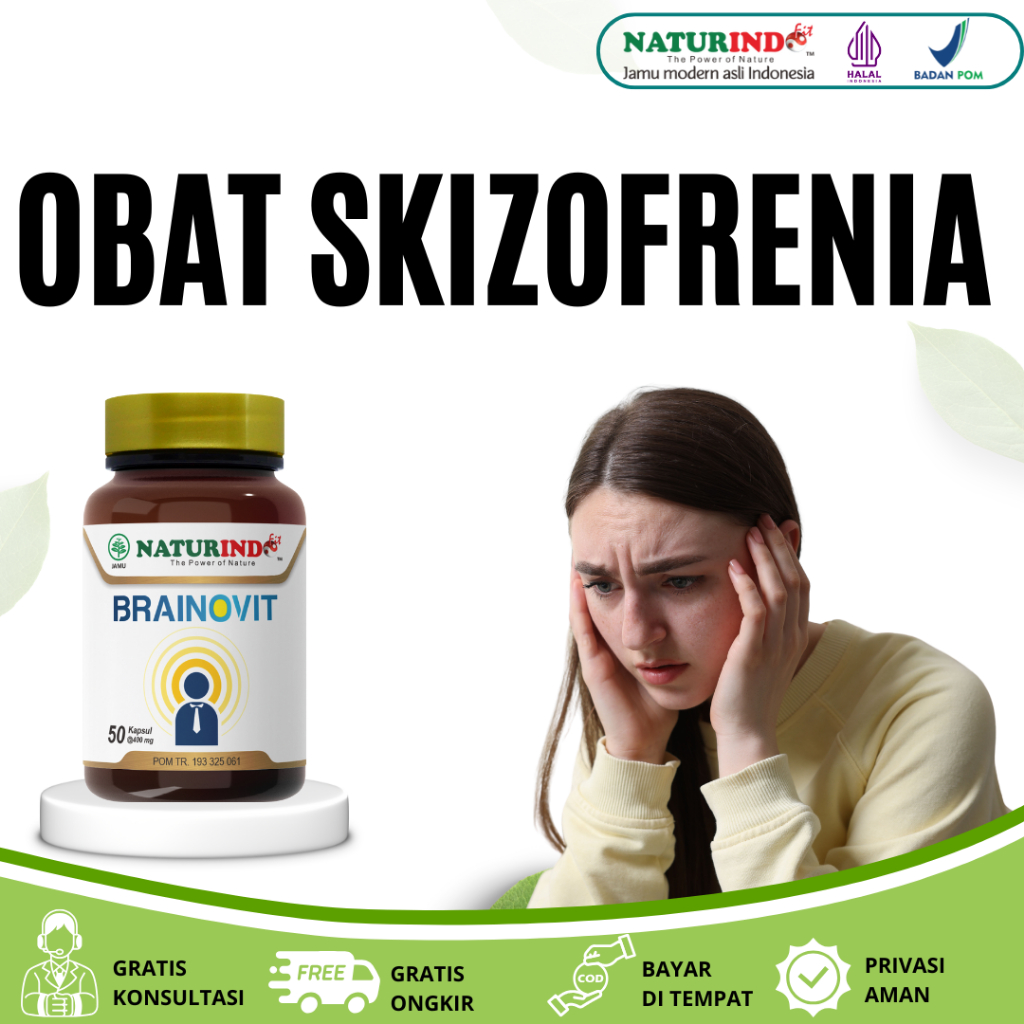 Jual Obat Skizofrenia Paranoid Halusinasi Depresi Penenang Stres Cemas ...