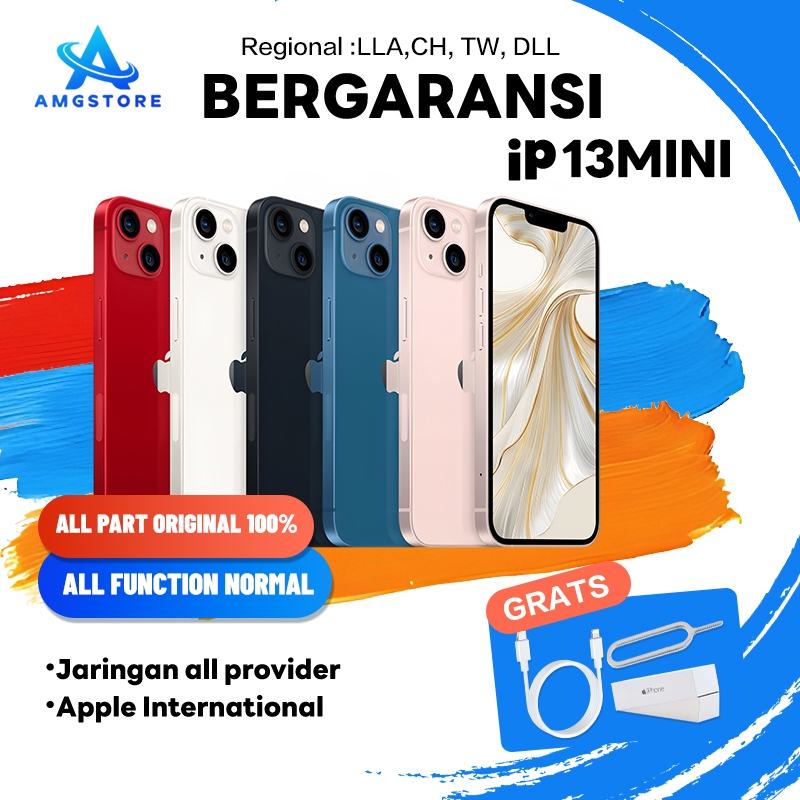Jual iP 13 Mini 128GB/256GB/512GB Second Fullset Mulus No Minus LCD ...