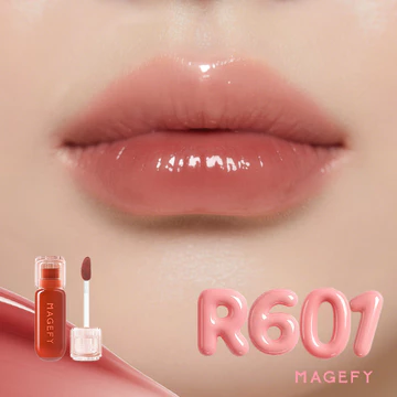 10 Lip Gloss Cermin Kilau Transparan Transferproof Tahan Lama Tint Lips Ringan Melembapkan