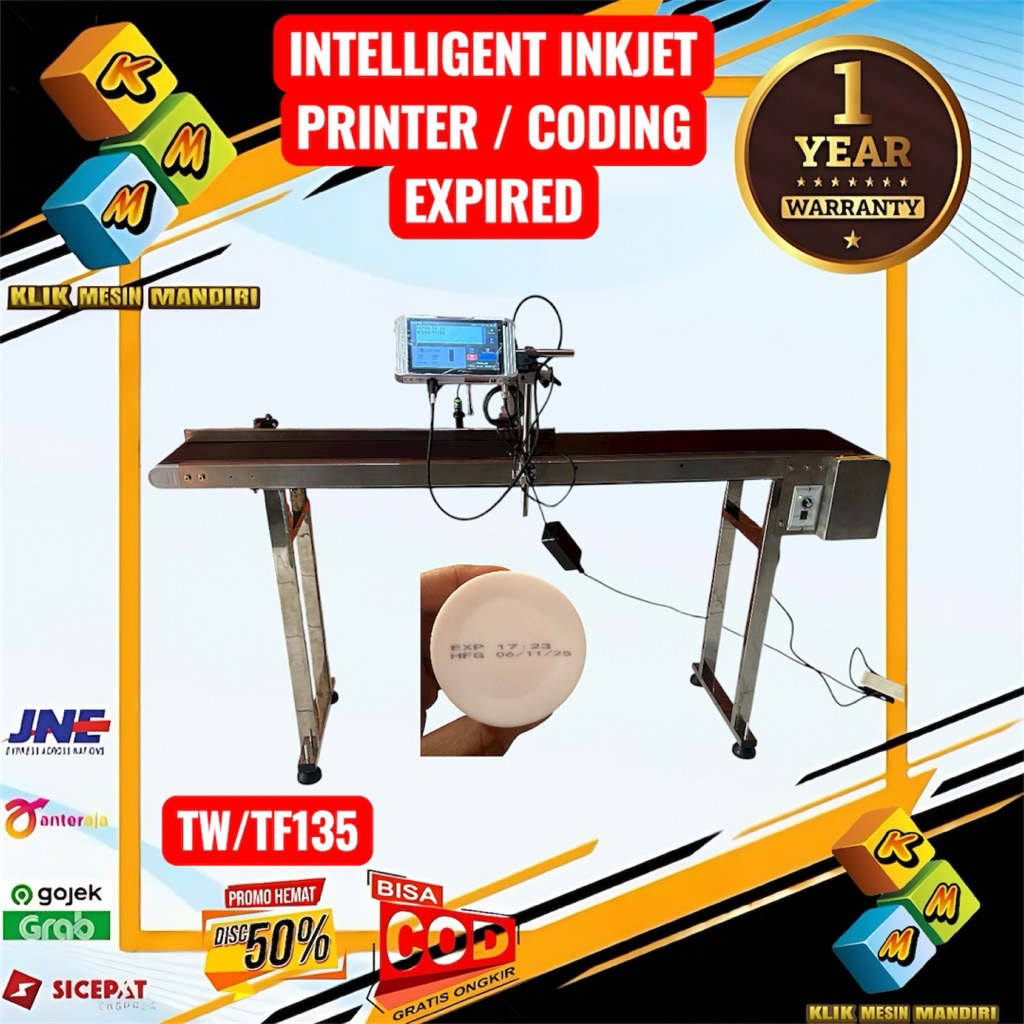 Jual Mesin Coding Prinjet TIJ Printer Expired Date Inkjet Printer ...