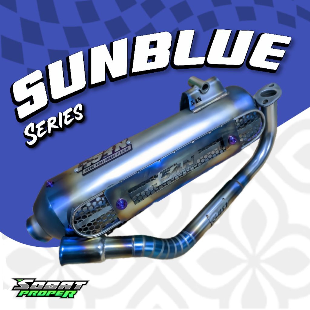 Jual KNALPOT SUNBLUE BY 54N TYPE STD RACING & KONDOMAN FOR Vario 125 ...