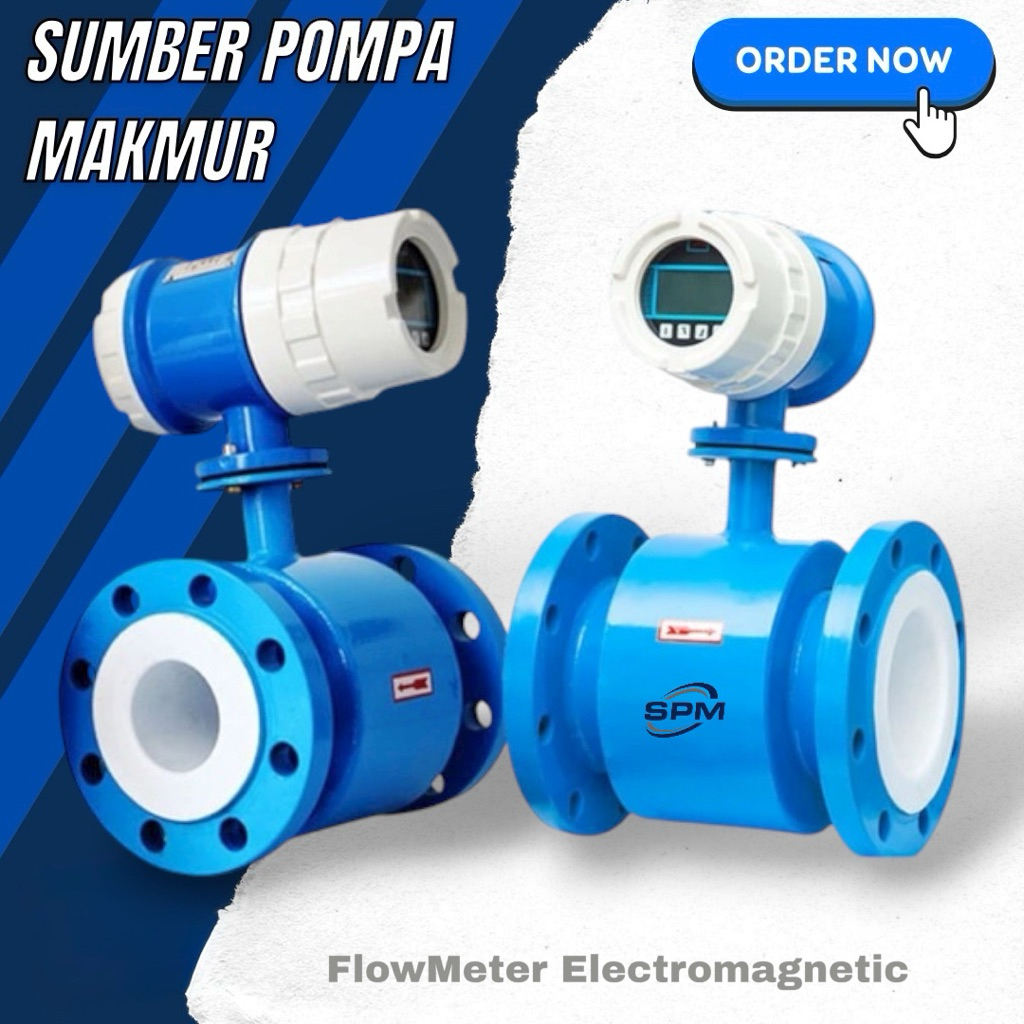 Jual Flow Meter Electromagnetic DN50 2"In Electromagnetic Flowmeter 2 ...