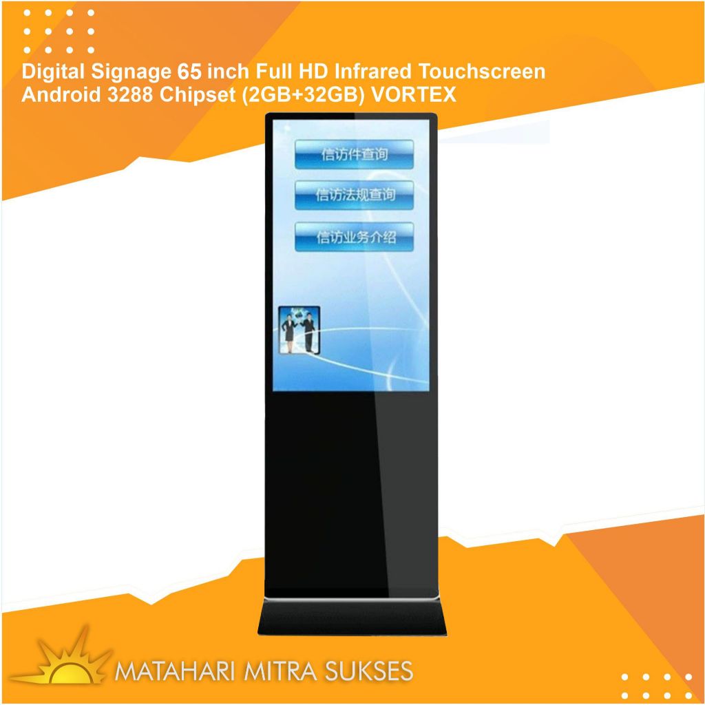 Jual Digital Signage 65 inch Full HD Infrared Touchscreen Windows ...