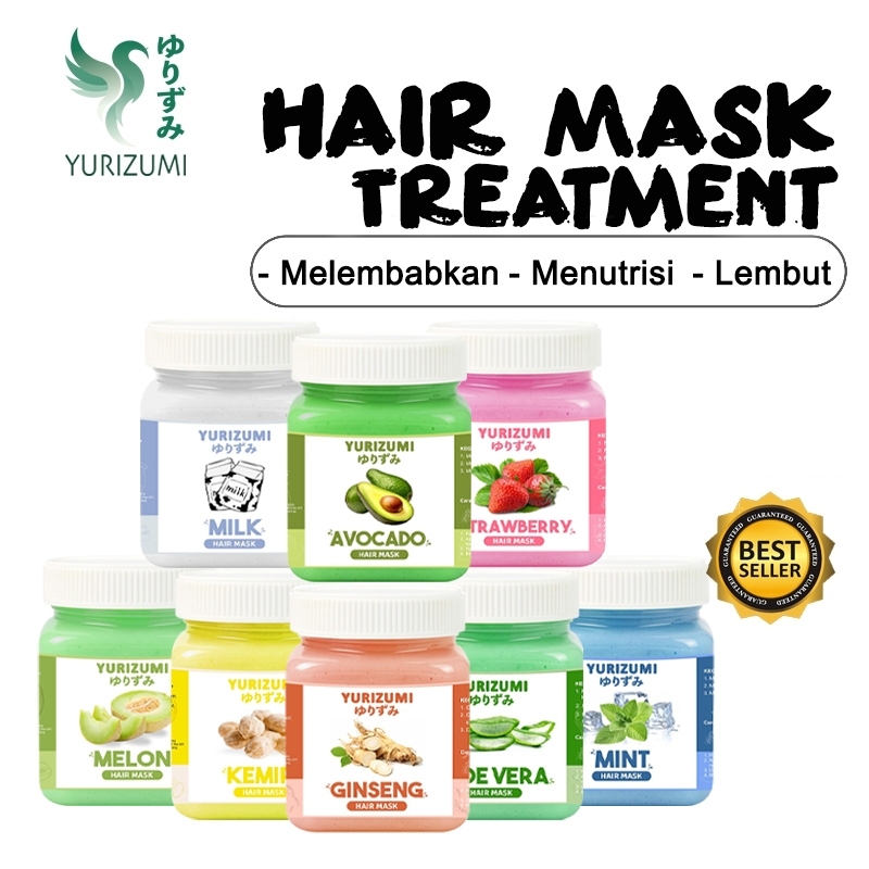 Jual Yurizumi Hair Mask Treatment Keratin Ala Korea Masker Rambut ...