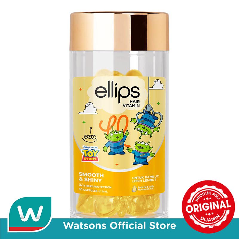 Jual Ellips Hair Vitamin Smooth & Shiny - Aliens 30'S | Shopee Indonesia
