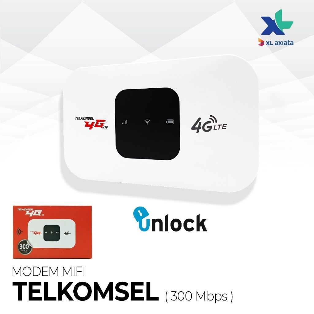 Modem Mifi All Operator 300mbps (Unlock)