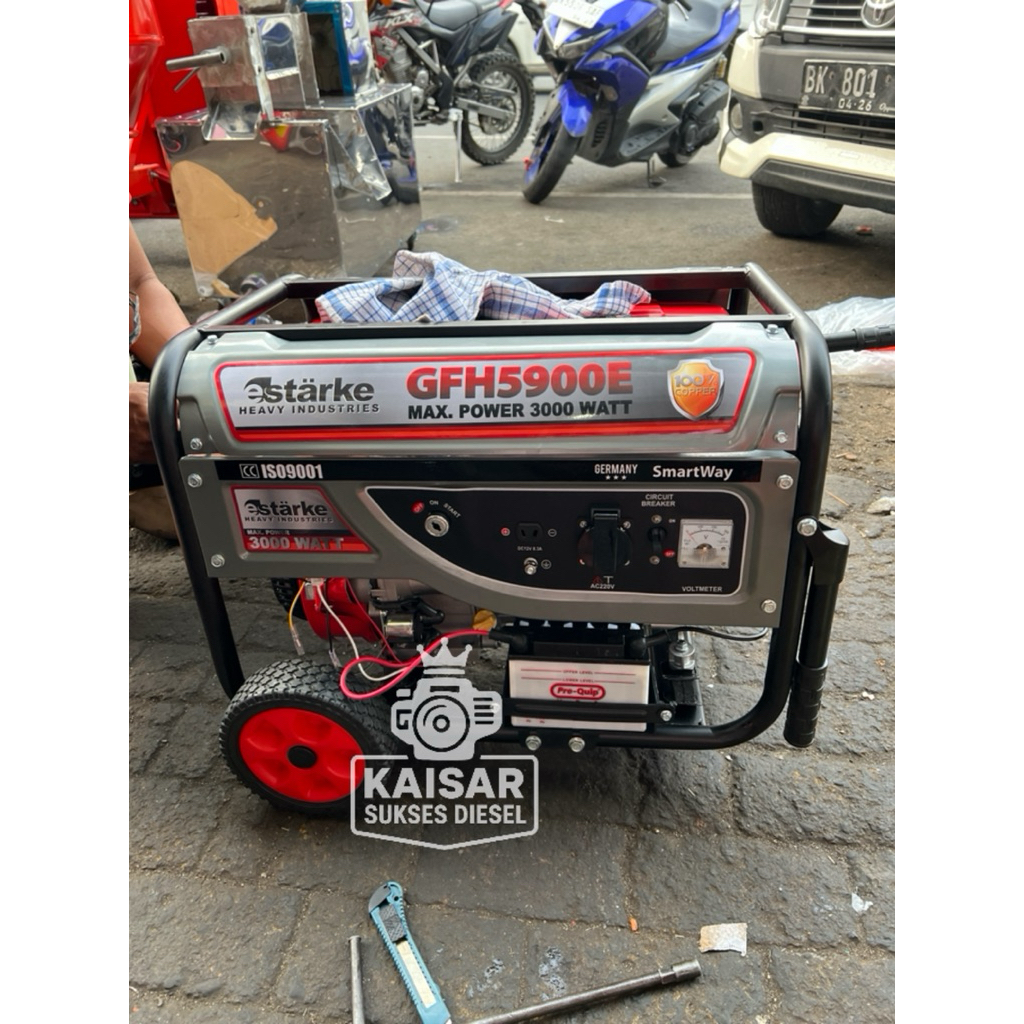 Jual Genset Generator Tembaga GFH 5900E 3000 Watt Electric Starter ...