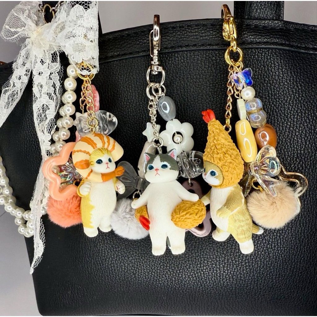 Jual Mofusand Trickets Beads Keychain Charm Sanrio Character I ...