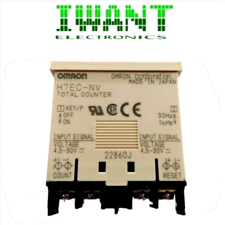 Jual H7EC-NV COUNTER TIMER H7EC NV OMRON SELF POWER TOTAL COUNTER TIMER ...